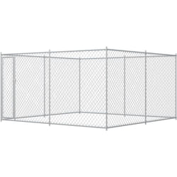 Gabbia per canile da esterno Box per cani da esterno per cani 383 x 383 x 185 cm