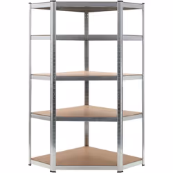 Questo robusto scaffale è la scelta ideale per cucine, lavanderie, scantinati, bagni, uffici e ovunque tu abbia bisogno di pi ...