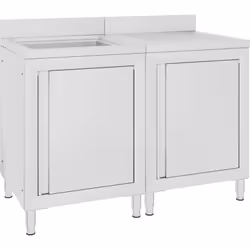 Se vuoi mantenere la tua cucina immacolata, questo set lavello e scolatoio commerciale è la scelta perfetta per te. Può esser ...