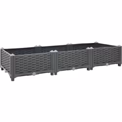 Questo letto rialzato sarà un'ottima scelta per gli appassionati del fai da te per decorare i propri giardini, balconi o pati ...