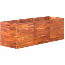 Questa aiuola da giardino rialzata in legno sarà un'ottima scelta per gli appassionati di giardinaggio per decorare i propri ...