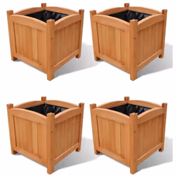 Questo set di 4 bellissime aiuole rialzate attirerà l'attenzione nel tuo giardino, terrazza o patio. Qui è possibile piantare ...