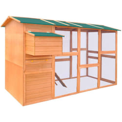 Pollaio 295 x 163 x 170 cm in legno marrone