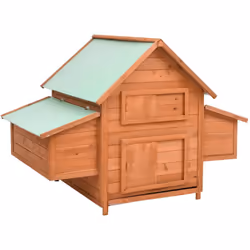 Questo pollaio in legno è la scelta perfetta per nutrire i tuoi polli e tenerli a proprio agio. Il pollaio è stato progettato ...