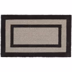 Dettagli sullo zerbino in fibra di cocco • Dimensioni A x L x P: 1,5 x 75 x 45 cm • Peso: 2,1 kg • Lato superiore in fibre di ...