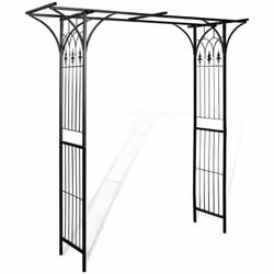 I nostri archi per sostenere cespugli di rose e piante rampicanti affascineranno i tuoi ospiti. Questi archi da giardino in f ...