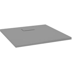 Piatto doccia da bagno SMC 90 x 90 cm grigio