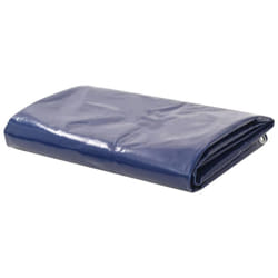 Telo telone versatile e resistente 650 g/m² 5 x 6 m blu