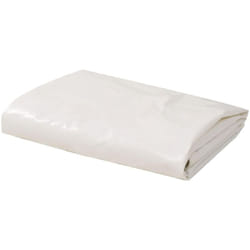 Helloshop26 - Telo telone versatile e resistente 650 g/m² 1,5 x 20 m bianco