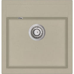 Lavello da cucina 49 x 51 cm vasca singola granito beige