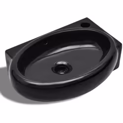 Questo lavabo, realizzato in ceramica di prima qualità, darà un tocco di eleganza a qualsiasi bagno, lavanderia e toilette. L ...