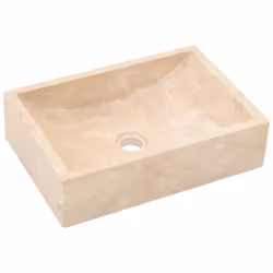 Questo lavabo in marmo emana un fascino moderno che attirerà l'attenzione nel tuo bagno o nel tuo bagno di servizio. Questo s ...