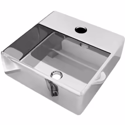 Realizzato in ceramica, questo lavandino sarà un'aggiunta chic e senza tempo a qualsiasi bagno, toilette, guardaroba o toilet ...