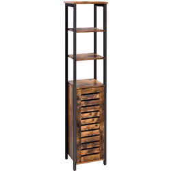 Utilizzo versatile Dimensioni: 37 x 30 x 167 cm (L x P x A), capacità di carico: 20 kg/livello Questo mobile è versatile: - S ...