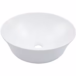 Realizzato in ceramica, questo lavandino dalla forma rotonda sarà un'aggiunta chic e senza tempo a qualsiasi bagno, toilette, ...