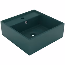 Il nostro lavandino dalla forma quadrata, realizzato in ceramica di alta qualità, è un'aggiunta elegante a qualsiasi bagno, t ...