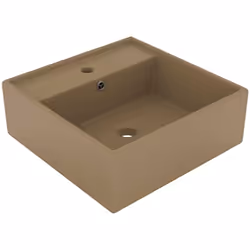 Descrizione Il nostro lavandino dalla forma quadrata, realizzato in ceramica di alta qualità, è un'aggiunta elegante a qualsi ...