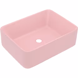 Il nostro lavabo rettangolare in ceramica è un'aggiunta perfettamente elegante e senza tempo a qualsiasi bagno, toilette, gua ...