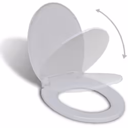 Questo sedile per WC di alta qualità, che si adatta a tutti i WC standard, sarà l'ideale per case, ristoranti, negozi e hotel ...