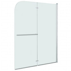 Helloshop26 - Box doccia pieghevole 2 pannelli esg 95 x 140 cm