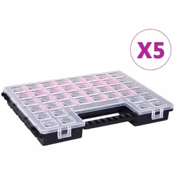 Questa scatola di assortimento, compresi i divisori regolabili, sarà un pratico aiuto nel tuo garage, officina e così via! Qu ...