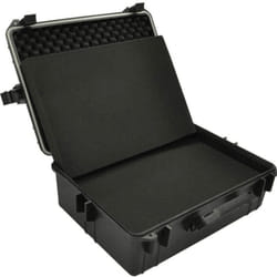 Kit di stoccaggio cassetta degli attrezzi cassetta porta valigie 35 litri nero