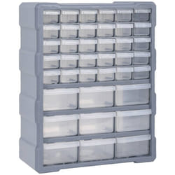 Helloshop26 - Organizer multicassettiera con 39 cassetti da 47 cm