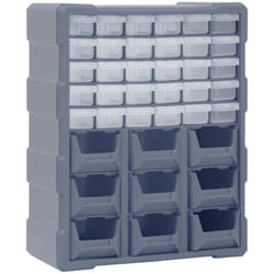 Helloshop26 - Organizer multicassettiera con 39 cassetti da 47 cm