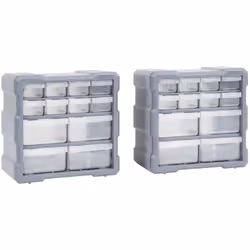 Questi indispensabili organizer multicassetti con un totale di 24 cassetti sono progettati per riporre ordinatamente un'ampia ...