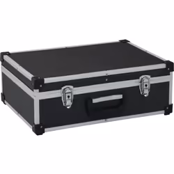 Mantieni tutti i tuoi strumenti in ordine con questa valigetta portautensili in alluminio strutturato! Realizzata in legno, f ...