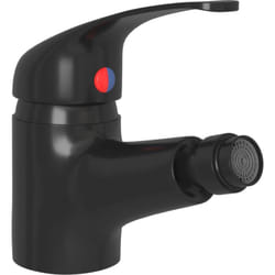 Helloshop26 - Miscelatore bidet bagno nero 12 cm