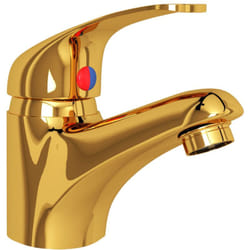 Miscelatore lavabo rubinetto cucina bagno miscelatore bagno rubinetto lavabo interno casa 13 x 10 cm oro