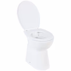 Questo WC senza brida, con il suo design unico e senza tempo, può facilmente valorizzare ogni bagno. Questo WC con sciacquone ...