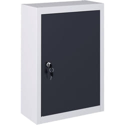 Helloshop26 - Armadietto per attrezzi da parete, organizer per attrezzi, armadietto per attrezzi, per officina, in stile industriale, in metallo, 60