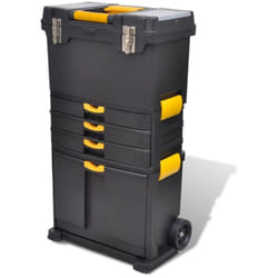 Cassetta porta attrezzi portatile carrello porta attrezzi cassetta porta attrezzi 82 cm officina
