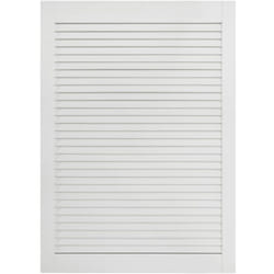 Helloshop26 - Anta con persiana, anta dell'armadio, mensola, copertura per armadio, guardaroba, paravento, 69 x 39,4 cm, in legno massello di pino