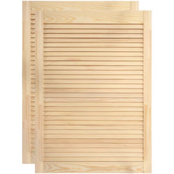 Helloshop26 - Ante a persiana 2 pz. Legno di pino massiccio 69x39,4 cm
