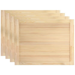 Helloshop26 - Ante a persiana 4 pezzi 39,5 x 59,4 cm in legno di pino massiccio