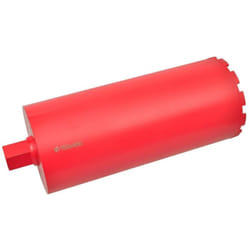 Corona diamantata per carotatrice diametro 150 x 400 mm utensile di foratura