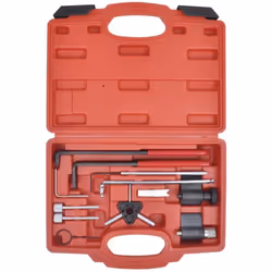 Questo set di strumenti di fasatura di qualità professionale viene utilizzato per la fasatura del motore e la sostituzione de ...