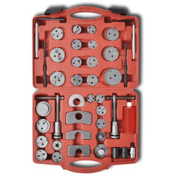Helloshop26 - Kit di strumenti per filettare il pistone della pinza 40 pezzi Strumenti per officina garage