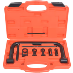 Questo set di strumenti per compressori a molla di livello professionale è ideale per auto, furgoni, piccoli motori marini e ...
