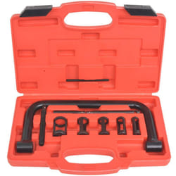 Helloshop26 - Kit di attrezzi per compressore per molle valvole da 10 pezzi Motori da garage