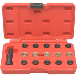 Helloshop26 - Kit riparazione filettatura candelette 16 pz M14x1,25 officina auto