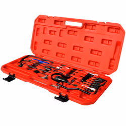 Questo set di strumenti per la messa in fase del motore è adatto per i veicoli più recenti con motori HP (benzina) o HDI (die ...