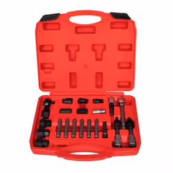 Questo kit di rimozione della ruota libera dell'alternatore contiene 22 punte e prese professionali. Consente una facile rimo ...