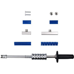 Helloshop26 - Set di martelli scorrevoli da 7 pezzi, strumento di riparazione per estrattore di ammaccature, frigorifero, lavatrice per moto, acciaio