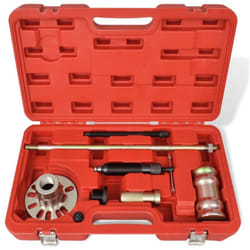 Set di estrattori idraulici per mozzi ruota da 10 tonnellate di strumenti per officina per garage per auto