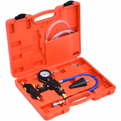 Questo kit di spurgo e riempimento sotto vuoto del sistema di raffreddamento può ricaricare rapidamente l'intero sistema di r ...