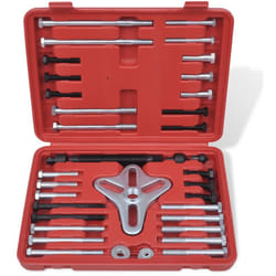 Helloshop26 - Estrattore per mozzo 45 pezzi Strumenti per cuscinetti Estrattore per volano